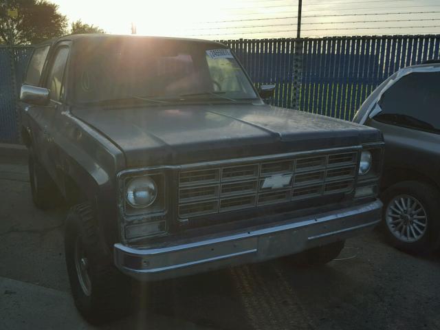 CKLT89Z198031 - 1979 CHEVROLET BLAZER BLUE photo 1