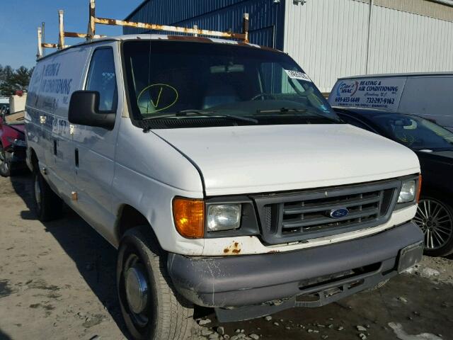 1FTNE24W26DA73681 - 2006 FORD ECONOLINE WHITE photo 1