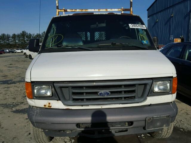 1FTNE24W26DA73681 - 2006 FORD ECONOLINE WHITE photo 9