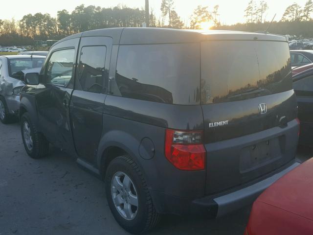 5J6YH17605L010118 - 2005 HONDA ELEMENT EX BLACK photo 3