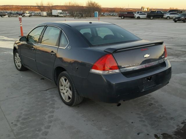 2G1WC583889152406 - 2008 CHEVROLET IMPALA LT CHARCOAL photo 3