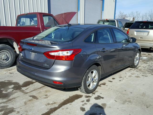 1FADP3F29DL361129 - 2013 FORD FOCUS SE GRAY photo 4