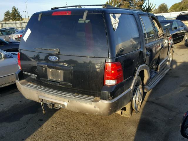 1FMFU17L54LB30280 - 2004 FORD EXPEDITION BLACK photo 4