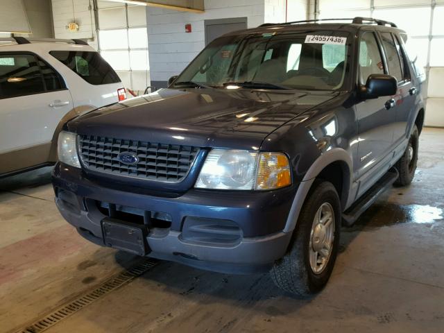 1FMZU73EX2UA70916 - 2002 FORD EXPLORER X BLUE photo 2