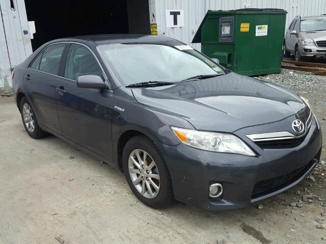 4T1BB3EK7BU138608 - 2011 TOYOTA CAMRY HYBR GRAY photo 1