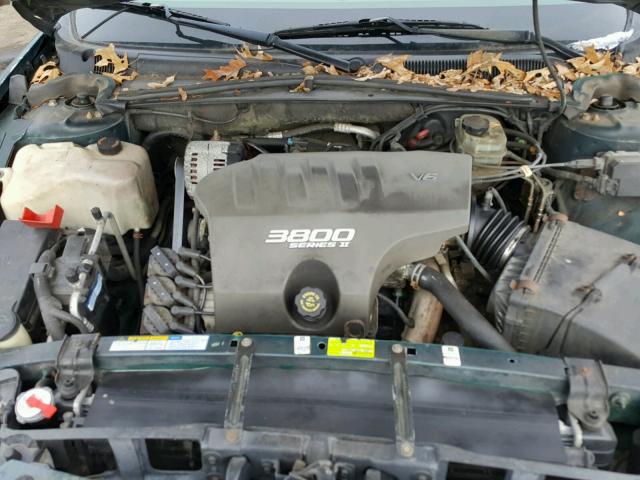 1G4HR54K7YU306873 - 2000 BUICK LESABRE LI GREEN photo 7