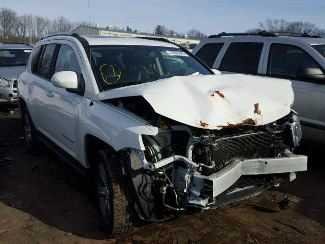 1C4NJDEBXGD696244 - 2016 JEEP COMPASS LA WHITE photo 1