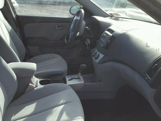 KMHDU46D88U485897 - 2008 HYUNDAI ELANTRA GL GRAY photo 5