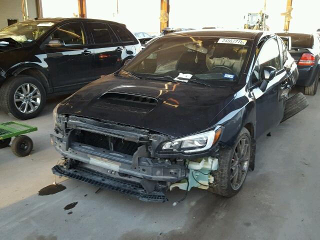 JF1VA2S68F9825584 - 2015 SUBARU WRX STI GRAY photo 2