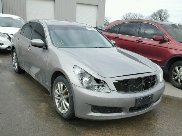 JNKCV61F19M357180 - 2009 INFINITI G37 GRAY photo 1