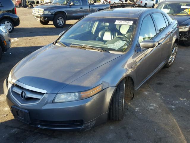 19UUA66236A050552 - 2006 ACURA 3.2TL GRAY photo 2