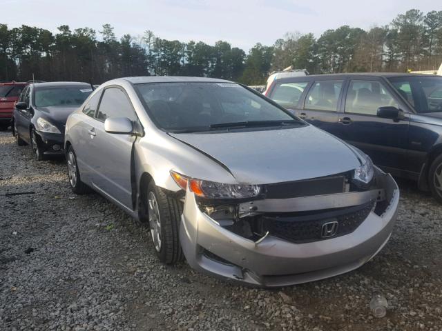 2HGFG1B67AH502726 - 2010 HONDA CIVIC LX SILVER photo 1