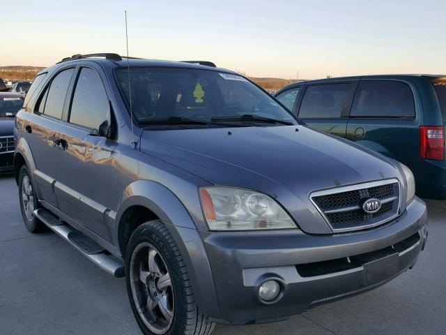 KNDJD733165502339 - 2006 KIA SORENTO EX GRAY photo 1