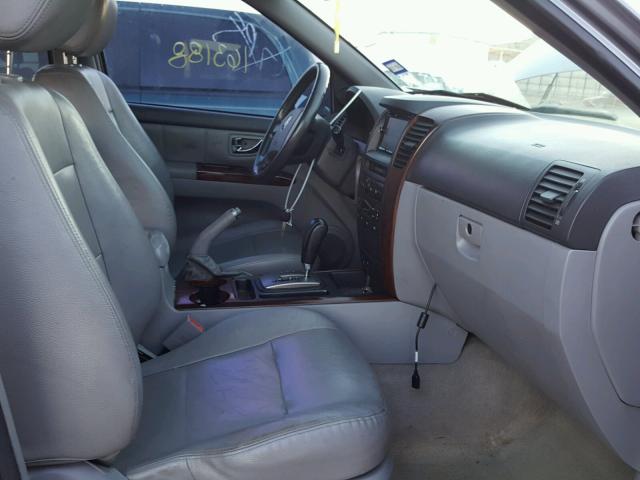 KNDJD733165502339 - 2006 KIA SORENTO EX GRAY photo 5