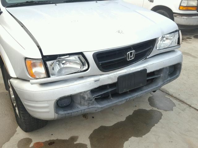 4S6DM58WXY4415040 - 2000 HONDA PASSPORT E SILVER photo 9