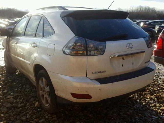 JTJHA31U240008641 - 2004 LEXUS RX 330 WHITE photo 3