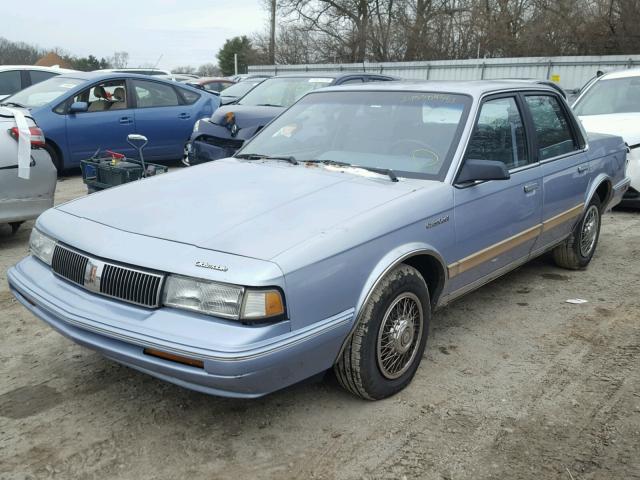 1G3AG55M4R6422338 - 1994 OLDSMOBILE CUTLASS CI BLUE photo 2