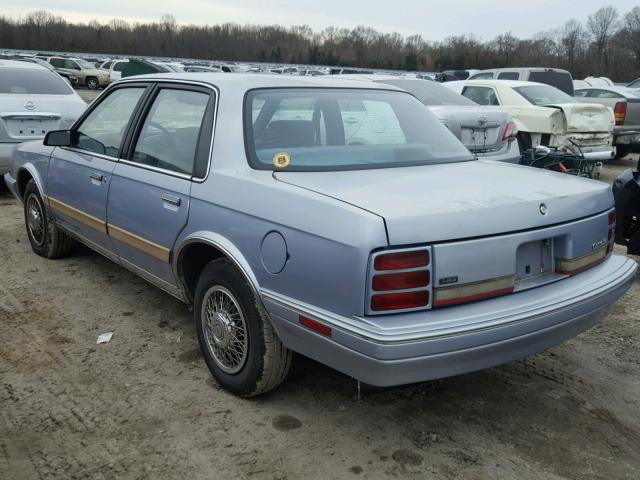 1G3AG55M4R6422338 - 1994 OLDSMOBILE CUTLASS CI BLUE photo 3