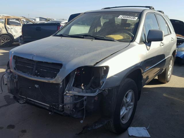 JT6GF10U5Y0076385 - 2000 LEXUS RX 300 GRAY photo 2