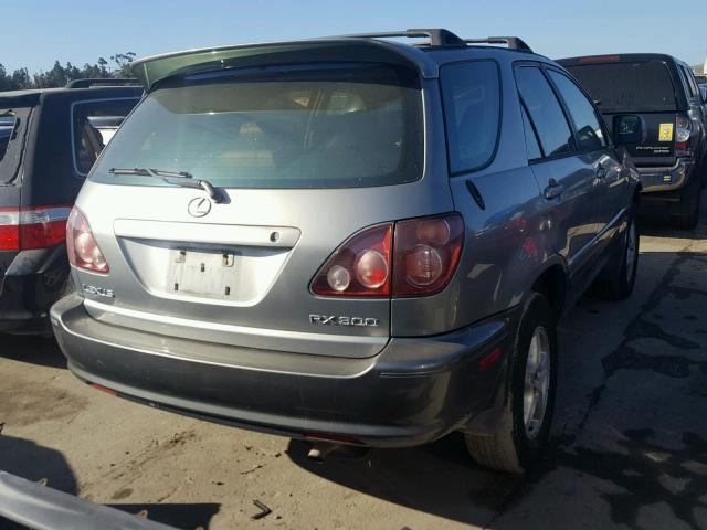 JT6GF10U5Y0076385 - 2000 LEXUS RX 300 GRAY photo 4