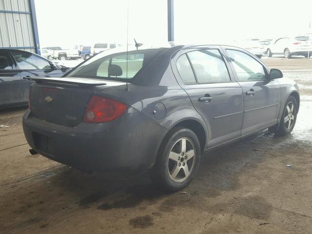 1G1AL58FX87221103 - 2008 CHEVROLET COBALT LT GRAY photo 4