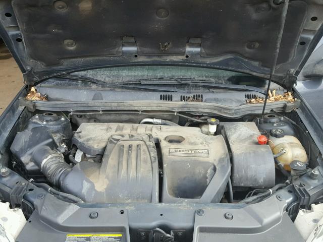 1G1AL58FX87221103 - 2008 CHEVROLET COBALT LT GRAY photo 7