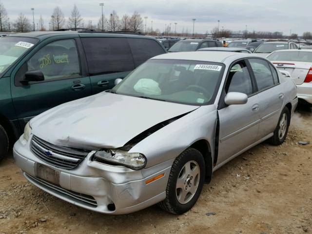 1G1NE52J92M518204 - 2002 CHEVROLET MALIBU LS 银色 照片 2