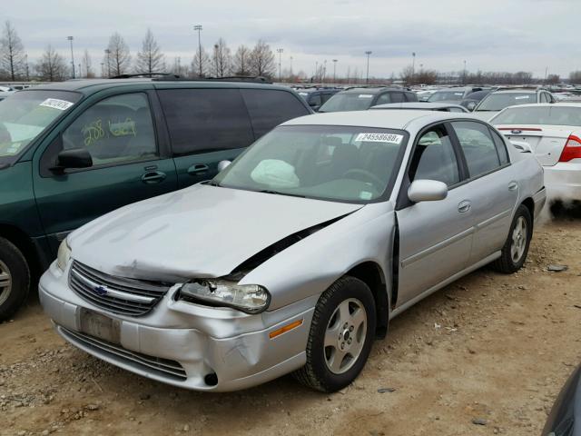 1G1NE52J92M518204 - 2002 CHEVROLET MALIBU LS SILVER photo 9