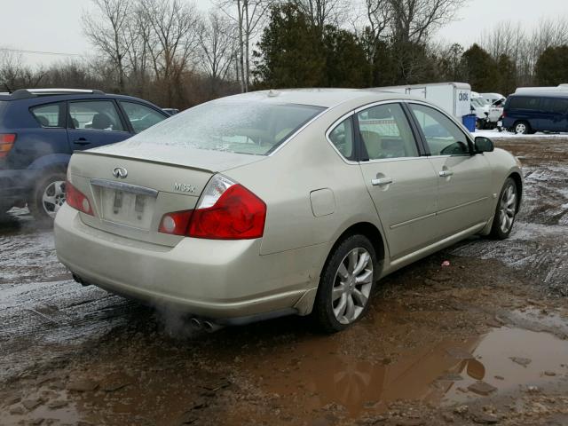 JNKAY01F06M264450 - 2006 INFINITI M35 BASE BEIGE photo 4