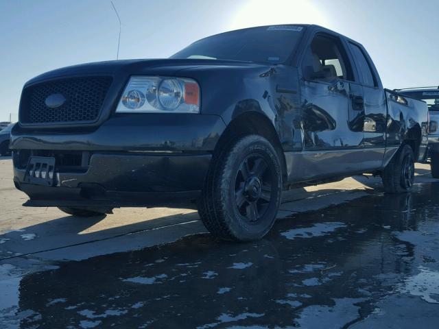 1FTRX12W55NB85912 - 2005 FORD F150 Жасыл фото 2
