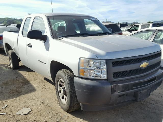 1GCSCPEX5AZ231908 - 2010 CHEVROLET SILVERADO SILVER photo 1