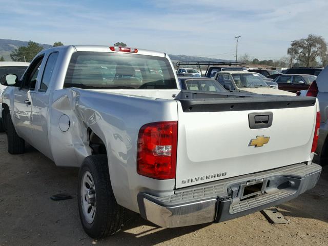 1GCSCPEX5AZ231908 - 2010 CHEVROLET SILVERADO SILVER photo 3