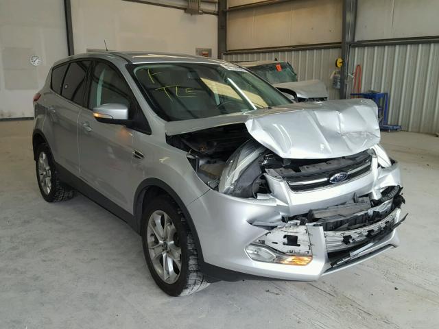 1FMCU0H94DUC72078 - 2013 FORD ESCAPE SEL SILVER photo 1