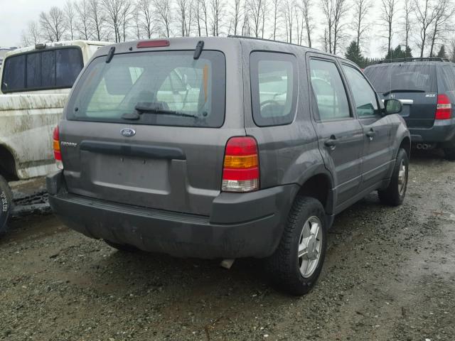 1FMYU92174DA06955 - 2004 FORD ESCAPE XLS GRAY photo 4