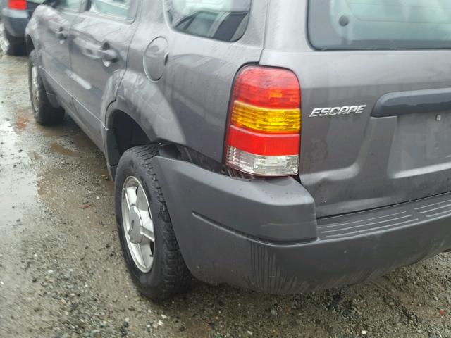 1FMYU92174DA06955 - 2004 FORD ESCAPE XLS GRAY photo 9