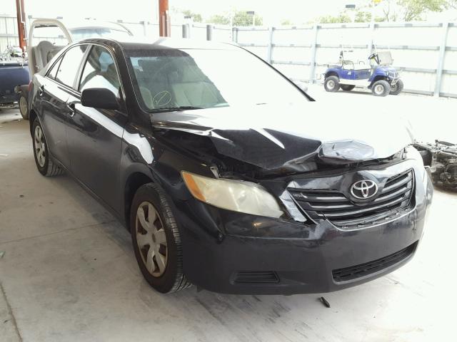 4T1BE46K19U826593 - 2009 TOYOTA CAMRY BASE BLACK photo 1