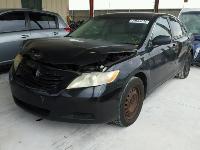 4T1BE46K19U826593 - 2009 TOYOTA CAMRY BASE BLACK photo 2