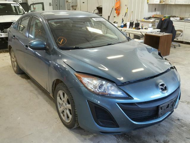 JM1BL1VF1B1475544 - 2011 MAZDA 3 I GRAY photo 1