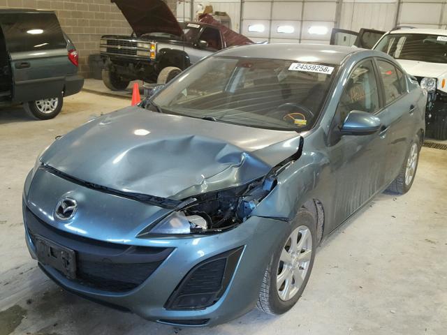 JM1BL1VF1B1475544 - 2011 MAZDA 3 I GRAY photo 2