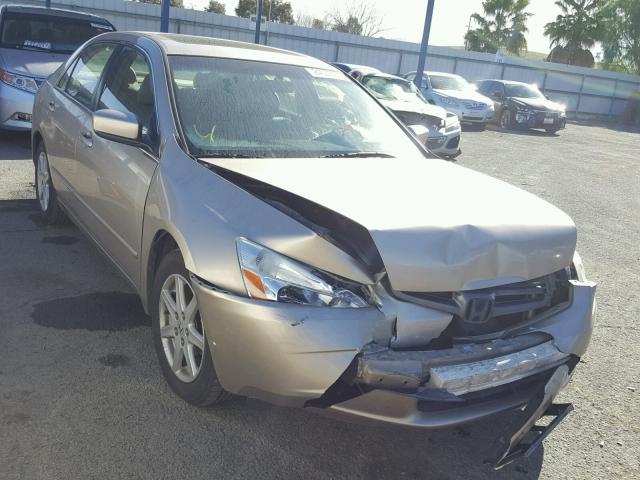 1HGCM66543A026768 - 2003 HONDA ACCORD EX GOLD photo 1