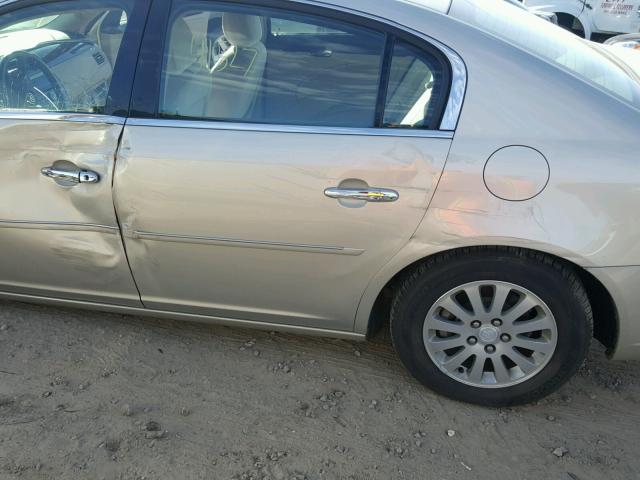 1G4HP57298U207165 - 2008 BUICK LUCERNE CX TAN photo 10