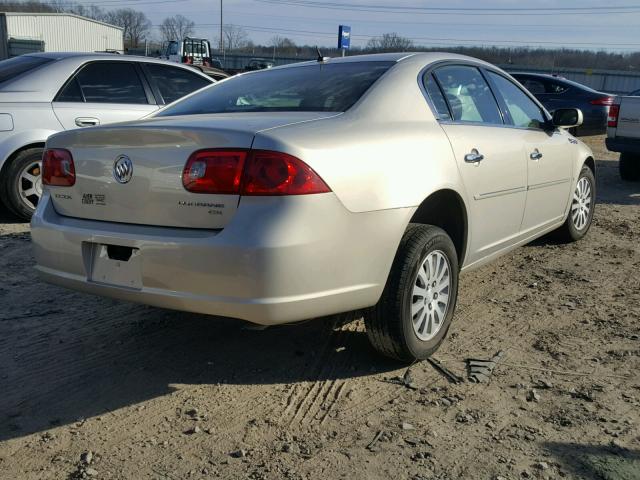 1G4HP57298U207165 - 2008 BUICK LUCERNE CX TAN photo 4