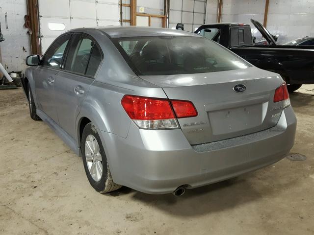 4S3BMBB63C3033877 - 2012 SUBARU LEGACY 2.5 SILVER photo 3