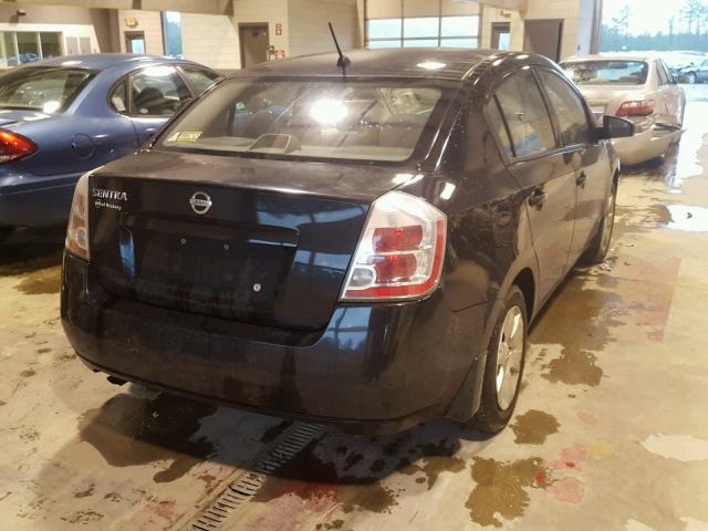 3N1AB61E39L608559 - 2009 NISSAN SENTRA 2.0 BLACK photo 4