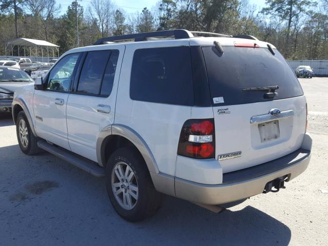 1FMEU64E98UA65075 - 2008 FORD EXPLORER E WHITE photo 3