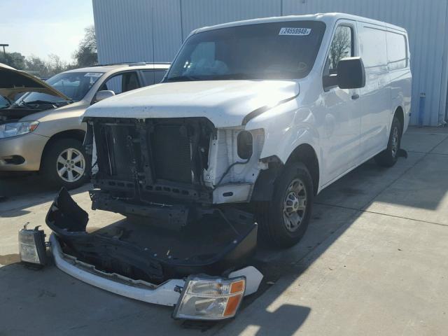 1N6BF0KY5CN106555 - 2012 NISSAN NV 1500 WHITE photo 2