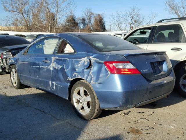 2HGFG11898H510520 - 2008 HONDA CIVIC EX GRAY photo 3