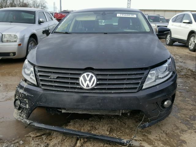 WVWBP7AN0DE558446 - 2013 VOLKSWAGEN CC SPORT BLACK photo 9