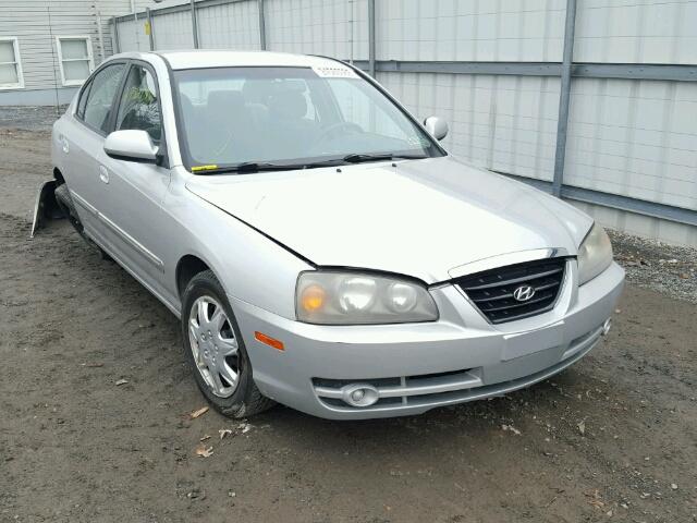 KMHDN46D16U356717 - 2006 HYUNDAI ELANTRA GL GRAY photo 1