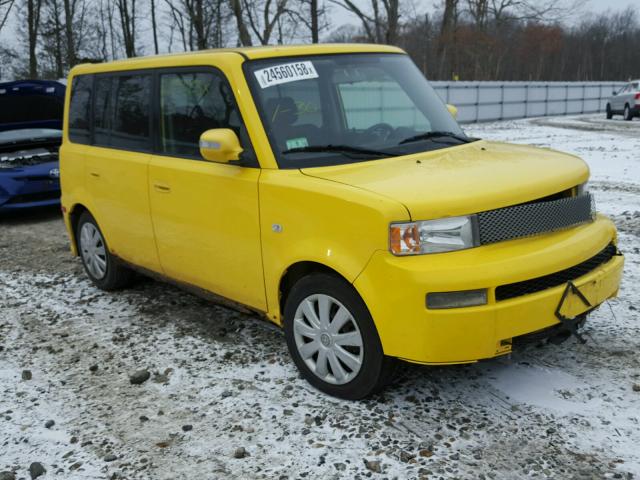 JTLKT334454017274 - 2005 TOYOTA SCION XB YELLOW photo 1